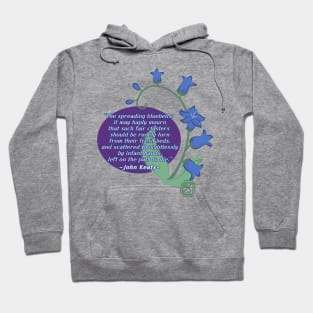 John Keats Bluebells Hoodie